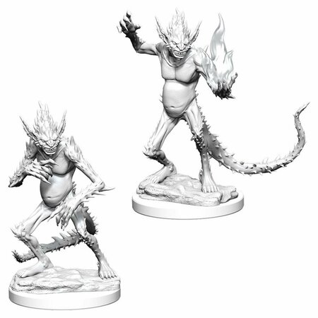 TOYS4.0 Dungeons & Dragons Nolzurs Marvelous Barbed Devils W16 Miniatures TO2740331